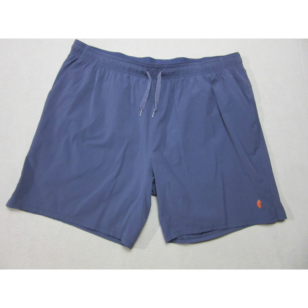 Cotopaxi Shorts Mens XL Blue Active Hiking Running Zipper Pocket Stretch Hike